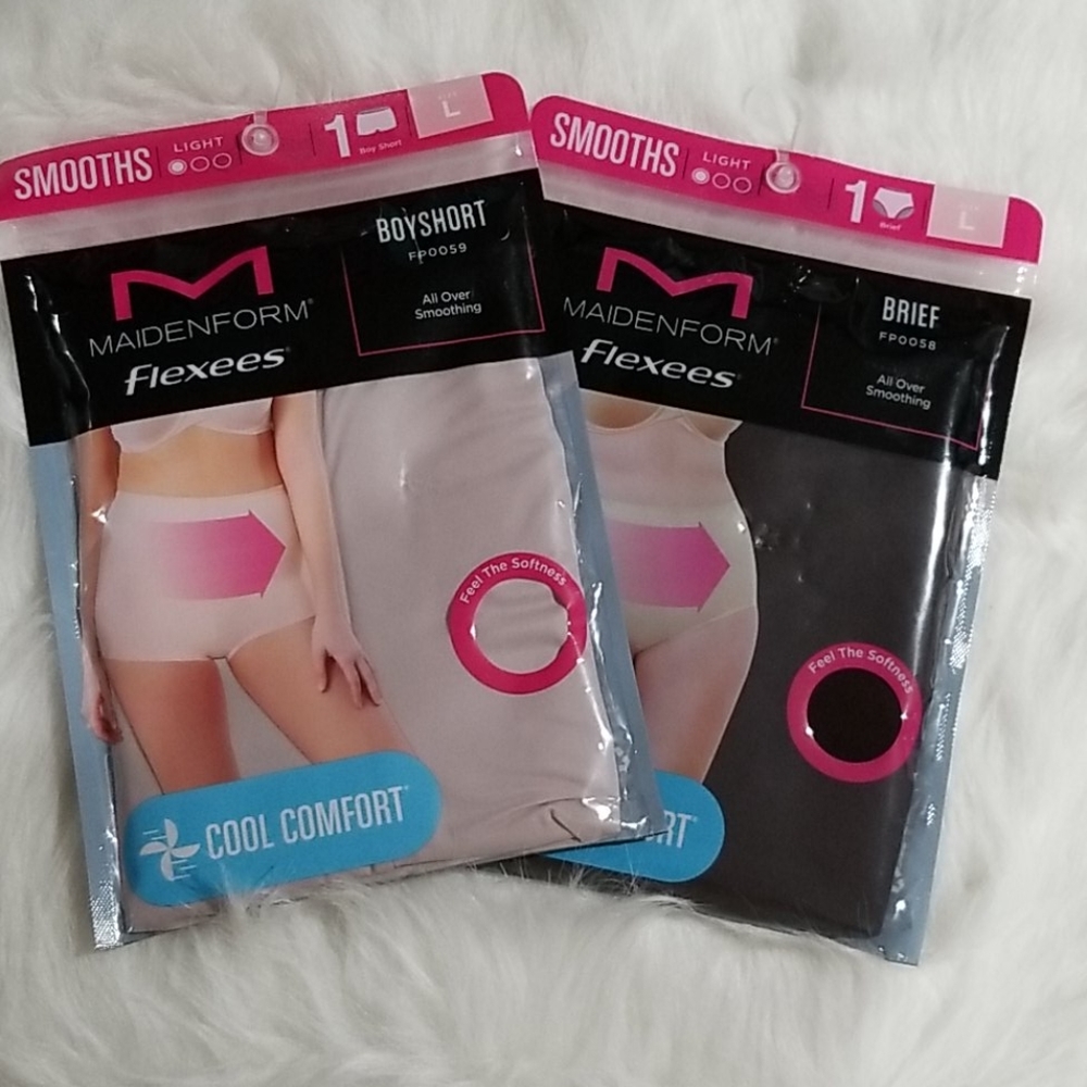 Maidenform Flexees bundle of 2 size L Large